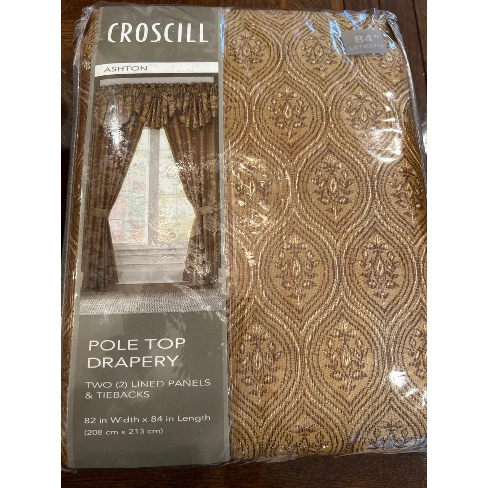 Croscill Ashton Collection Curtain Drapes Valances Window‎ Treatments